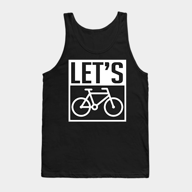 Let's bike Tank Top by nektarinchen